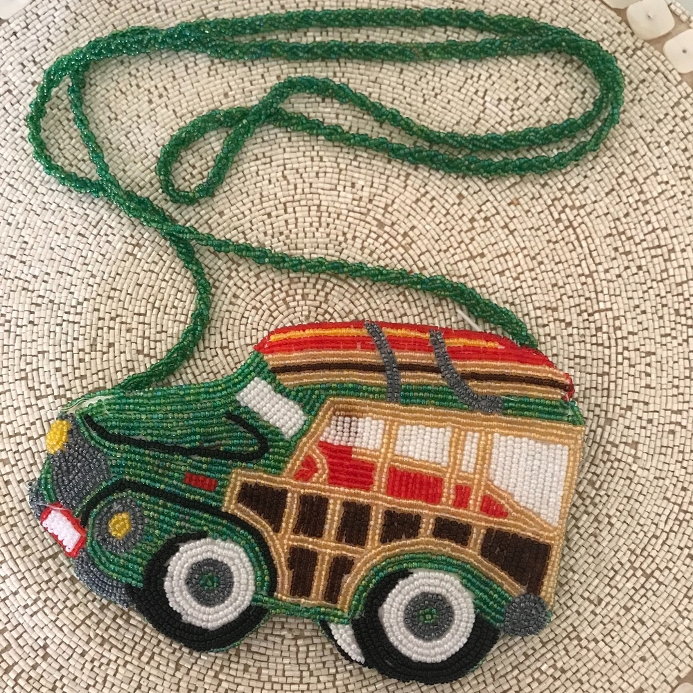 Unique vintage beaded Bag